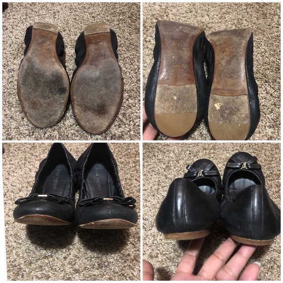 Authentic Louis Vuitton Black Elba Ballerina Flat - Picture 15 of 16